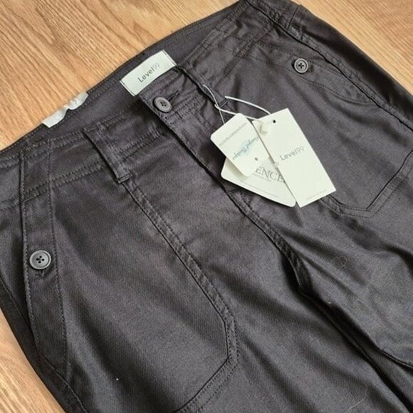 NWT Dayla Cargo Pants Linen Pants Level 99 Tencel Relaxed Fit Size 26" - Picture 8 of 12